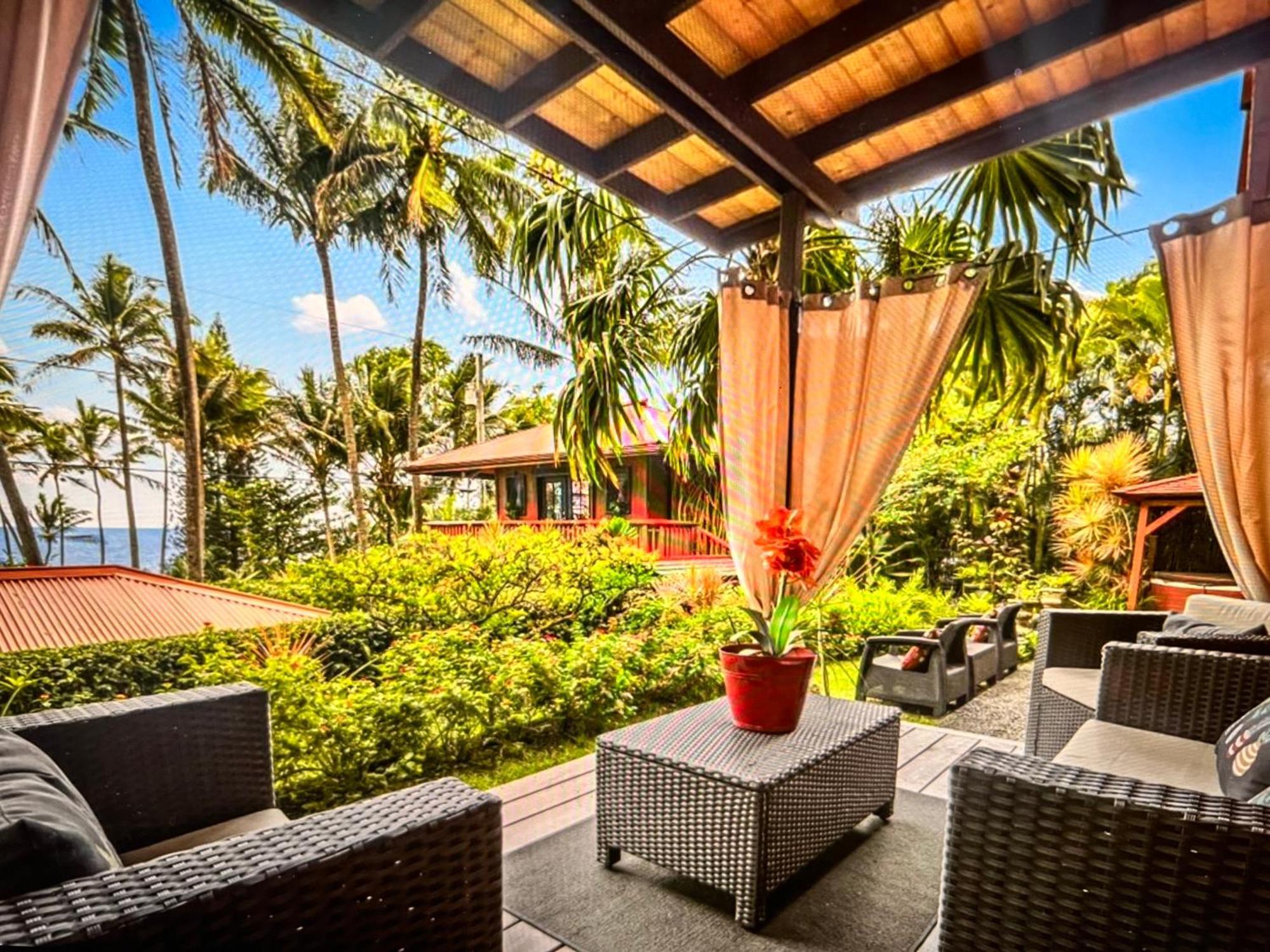 The Bali House And Cottage At Kehena Beach Hawaii Exterior foto